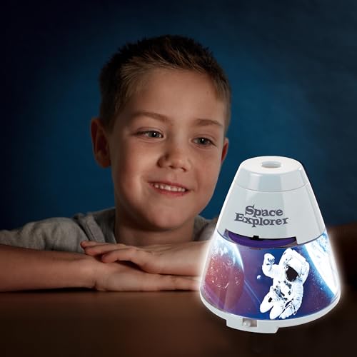 Brainstorm Toys: Space Explorer Room Projector - 24 NASA & Hubble Spacecraft Images, Nebula Nightlight, Kids Ages 6+ by Brainstorm Toys - Image 5