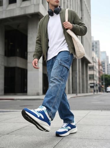 Image of OFF LIMITS Stussy (Memory Tech) Casual Sneakers for Men with Memory Foam Insock, Synthetic Upper and Phylon /TPR Sole, Stylish Lace-Up Shoes Outings