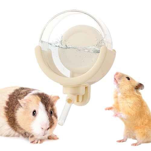 Hamster- Wasserflasche, 150 ml, magnetischer Trinkspender, kein Tropfen, Chinchilla- Wasserflasche, für Käfig, Rennmäuse, Chinchilla, Kaninchen, Frettchen, Igel