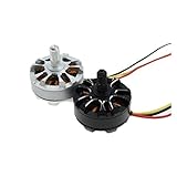 Drahtlänge 80mm. WNJ-TOOL, 1 Paar MT2204 2300KV CW/CCW M5-Gewinde-bürstenloser Motor mit M5-Mutter für RC-Flugzeug-Drone QAV210 250 280 300 Quadrocopter