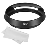 pentax takumar 135mm 2.5 Ventajas: Hecho de material de aleación que es duradero y duradero. La superficie ha sido tratada con un acabado mate, dándole un aspecto elegante y moderno. Cuenta con un diseño interno antirreflectante que ayuda a evitar que la luz entre en la lente durante la fotografía, especialmente en condiciones de poca luz. También protege la lente de daños accidentales y evita que los dedos toquen la superficie de la lente. Además, proporciona cierta protección contra el viento, la arena, la lluvia y la nieve.