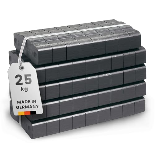 Braunkohle Briketts Kohle Heiz Brikett Kamin Ofen Bündel 25kg Gebinde / 1 Karton Rekord