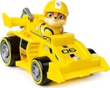 Paw Patrol Rescue Rubble'S Race & Go Deluxe Pojazd, Wielokolorowy, Od 3 Lat