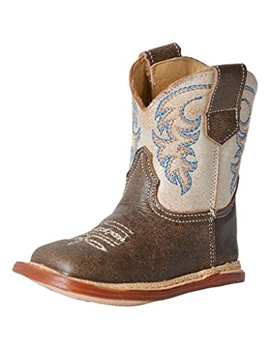 ROPER Baby Boys' Cowbabies Parker Western Boot Broad Square Toe - 09-016-7912-8246 TA 1 D
