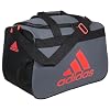 adidas Power Gym Bag – Lightweight Small Duffel, Onix Grey/Black/Solar Red/Diablo, OSFA