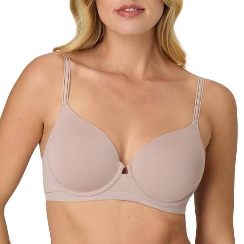 Maidenform Women's Underwire Bra, Barely There No-Show Bra, Full Coverage, Adjustable & Convertible Straps