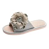 Hausschuhe Schlank Spitzenschuhe Badeschuhe Home Badelatschen rutschfest Slippers Pantoffeln Gartenschuhe Schlappen Slide Sandal Sandalen platform