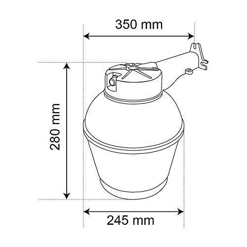 Lámpara exterior con fotocelda 2 lampara exterior con fotocelda marca Tecnolite (2)