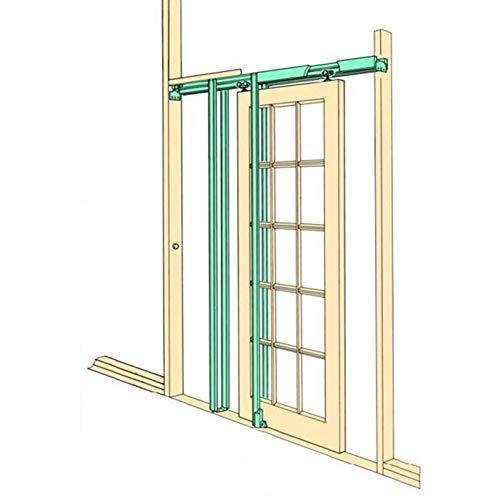 T-Mech Kit para Puertas Correderas Ocultas de Fácil Instalación Decoración Interiores