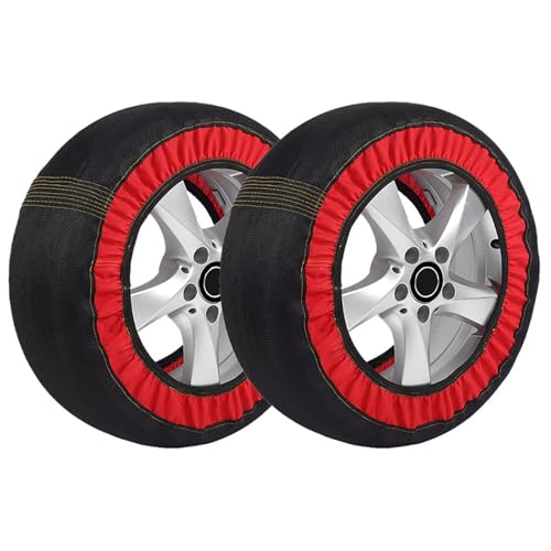 2PCS snow socks for tires snow socks for cars Compatible with Mazda MX-5 Miata I NA 1990-1998,Sturdy and durable, slip-resistant and wear-resistant