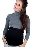 Hermosa moda de embarazo de 93% viscosa + 7% elastano: el tejido es agradable, suave, no destiñe y repele la suciedad, adecuado para lavar a máquina