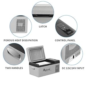 Alpicool C20 20 L Frigorifero Congelatore Portatile Frigoriferi per Auto Mini Frigo 12v per Campeggio, Viaggi, Picnic, Auto,da -20℃ a 20℃ - immagine 3