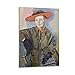 Mary Shoemaker 1965 par Alice Neel Peinture sur toile murale 40 x 60 cm