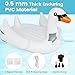 Goplus Giant Inflatable Swan Floating Island, 4 People Pool Float with 4 Cups Holders, Recreational Floating Dock for Lake, Swimming Pool, Water Park, Beach, Electric Pump Included