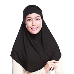 GladThink Womens 2 pieces Muslim Hijab Scarf With More colors