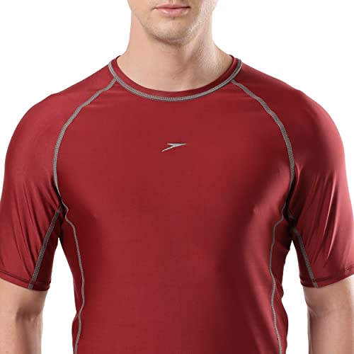 Image of Speedo Men's Endurance 10 Short Sleeve Suntop