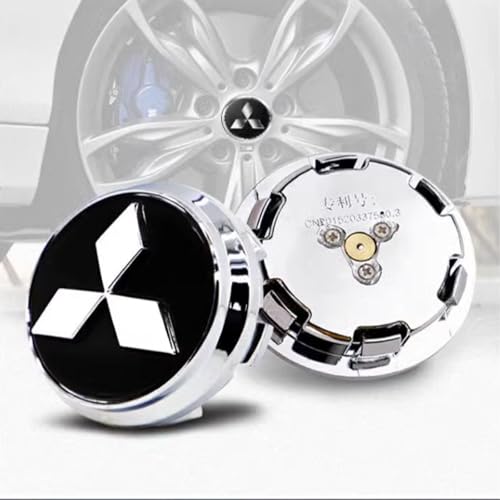 4 Piezas Tapacubos, para Mitsubishi Outlander Magnetic Levitation Wheel Lights Jinxuan Yige Artuk Lighting Tapas Llantas Impermeable Tapacubos Centrales Llantas Centro De Rueda Accesorios Coche