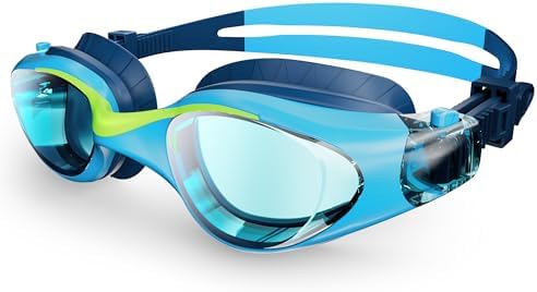 Schwimmbrille Kinder - Taucherbrille Kinder UV-Schutz und Anti Be...