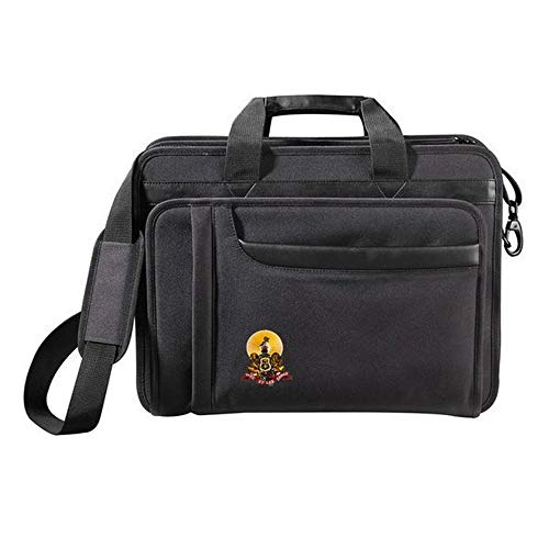 Greekgear Kappa Alpha Crest - Shield Briefcase Attache Black