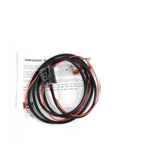 Indicateur de vitesse TRK502X avec capteur de position électronique LED rouge - 5