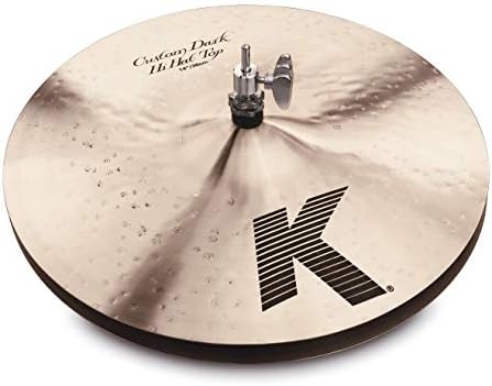 Amazon.com: Avedis Zildjian Company K Custom Dark Hi-Hat Cymbals  