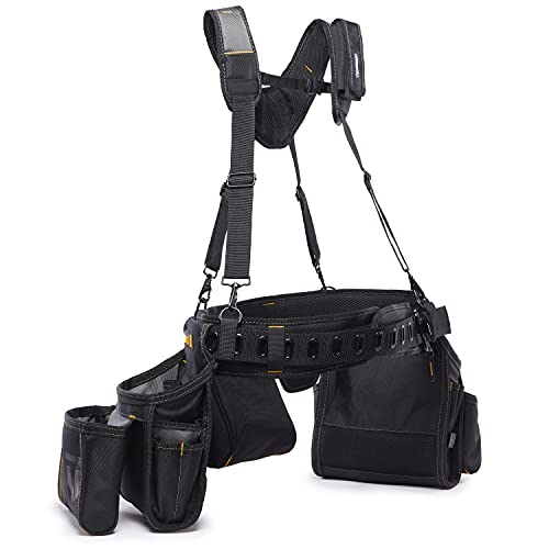 Toughbuilt - Pro Framer Suspension Rig With Pockets - Heavy Duty, Deluxe Premium Quality, Durable - Adjustable Size - (Tb-301-6) #TOP7