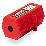 TRADESAFE Plug Lock for Lockout Tagout - 220 Volt Power Cord Lockout, Large Electrical Plug Lock, Industrial Grade Electrical Plug Lockout Device, OSHA Compliant