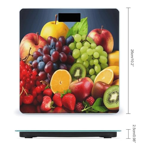 Báscula digital para cuerpo con vidrio templado miniatura 2
