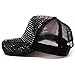 YOLAI Fashion Sequin Hat Adjustable Baseball Hat Cap for Womens Decor Baseball Cap Disco Dance Party Costume (Black, One Size)
