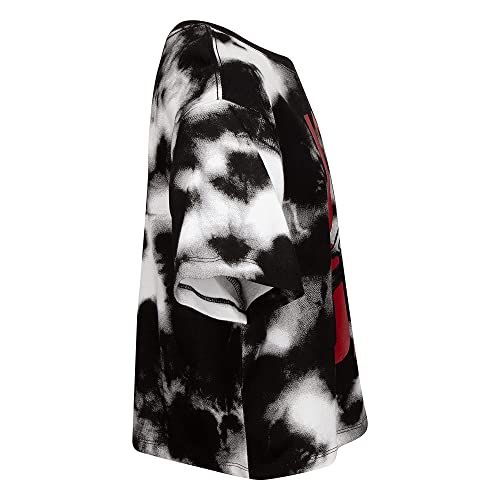 Jordan Girl's Tie-Dye Air Tee (Little Kids) Black/Tie-Dye 4 | XXS4