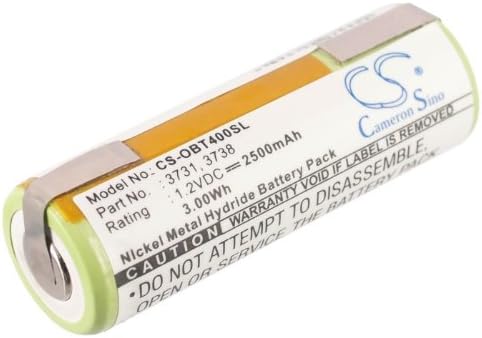 Battery Replacement for Oral-B 3738 Triumph 9000 Professional Care 8000 Professional Care 8300 Professional Care 8500 Professional Care 9500 Triumph 4000