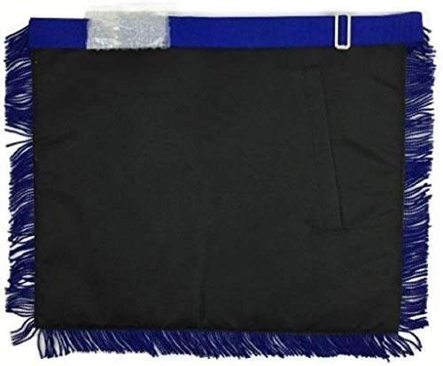 Tablier Master Mason bleu Blue Lodge orné de frange taille standard - 3