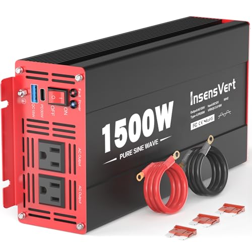 1500W Pure Sine Power Inverter