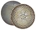 American Shamanic Native Drum Bison Natural Hide (16 Inches Diameter X 3 Inches Depth)