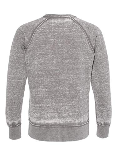 J America Adult Vintage Zen Crewneck Sweatshirt 3Xl Cement #TOP2