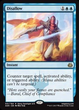 Magic The Gathering - Disallow (031/184) - Aether Revolt