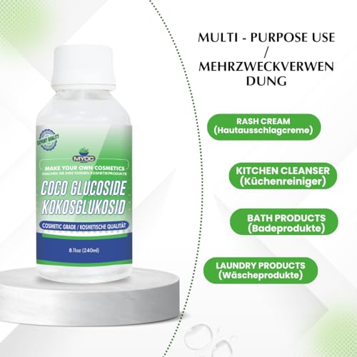 Coco-Glucoside naturel tensid peau sensible shampooing douche 240ml