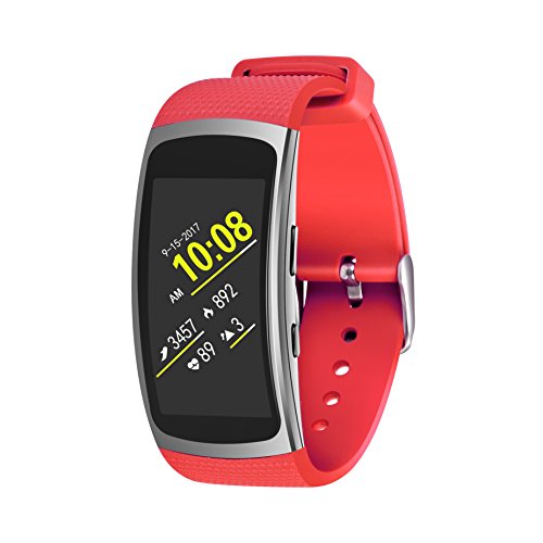 Elobeth Watch Band Compatible with Samsung Gear Fit 2 Pro/ Gear Fit 2 Band Replacement Silicone Smartwatch Bands for Fit 2 Fitness Activity Tracker (5.9
