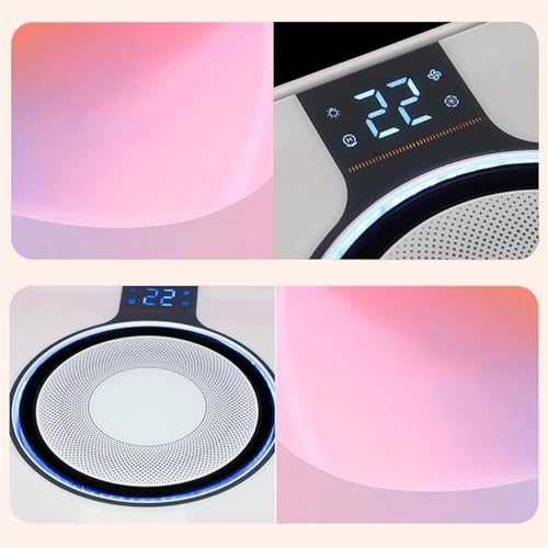 Ventilador de extracción integrado para baño con calefacción y luz miniatura 5