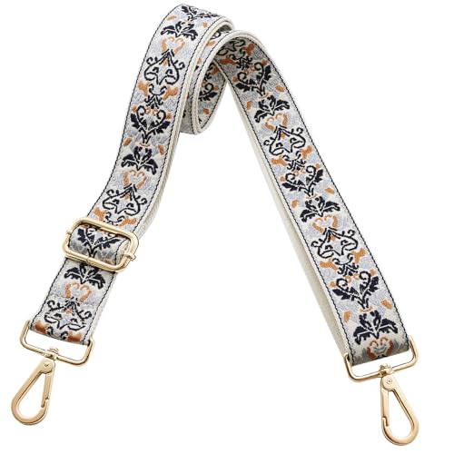 Image of Wide Shoulder Strap Adjustable Replacement Belt Crossbody Canvas Bag Handbag