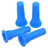 MAGICLULU 4pcs Hot Glue Gun Nozzle Tips with Precise Application and Smooth Flow Design for Plumbing Sealant
