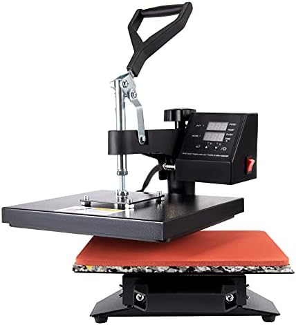 LetCart Hitzepresse 38x38cm - Manuelle Transferpresse 1400W