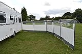 BITS4REASONS 8 Metre Long Maypole New Model MP9538 5 Panel Steel Poled Windbreak. Offers Privacy & Wind Protection Perfect For Outdoor Activities Such As Camping or Beach Outings (8m x 1.4m) - Image 2