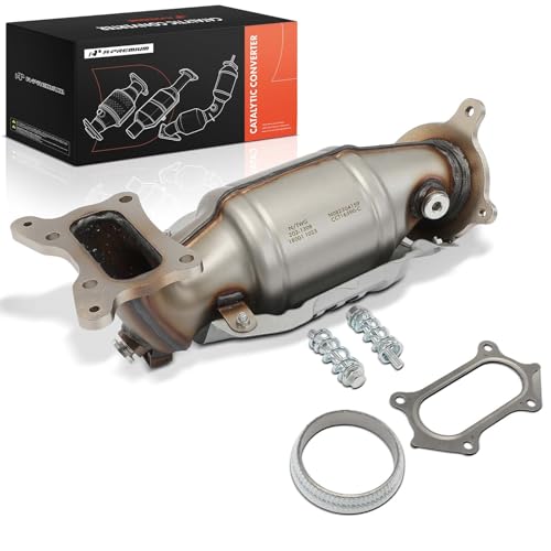 A-Premium Front Catalytic Converter Kit Direct-Fit Compatible with Honda Accord 2008-2012 & Acura TSX 2009-2014 2.4L EPA Compliant Replace# 18190R40A00 18190R41L01