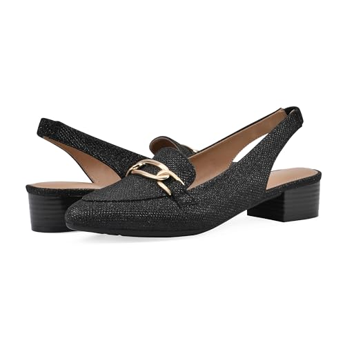Image of WHITE MOUNTAIN Women's Boreal Low Block Loafer Heel