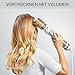 Rowenta Rotierende Warmluftbürste Brush Activ Volume & Shine, Keramikbeschichtung, 2 Bürstenköpfe, mit Schutzhülle, 3 Geschwindigkeitsstufen, Kaltstufe, rotierender Haartrockner, violett, CF9530