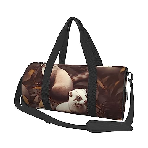 Sac de gym rond idéal pour vos séances de fitness et vos weekends prolongés