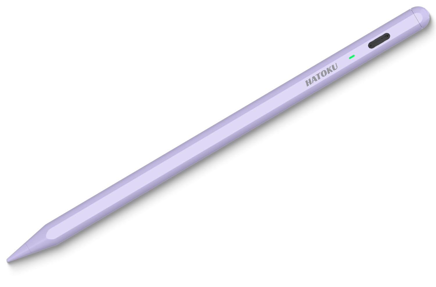 Stylus Pen for iPad 2018-2025: 15 Mins Fast Charging Pencil 1 Generation with Tilt Sensitivity Palm Rejection - Work for iPad Air 3 4 5 M2 M3- Pro 11" 12.9" M4 - Mini 5 6 - iPad 6 7 8 9 10 11 (Purple)