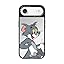 Tom Character (Silver On Black)