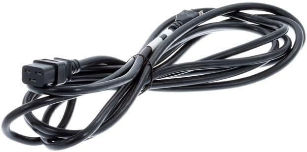 CablesAndKits Heavy Duty AC Power Cord, (Compatible with Cisco P/N CAB-US515P-C19-US=), 15A/125V, 14 AWG, 5-15P to C19, (NEMA 5-15P to IEC-60320-C19) 15 ft